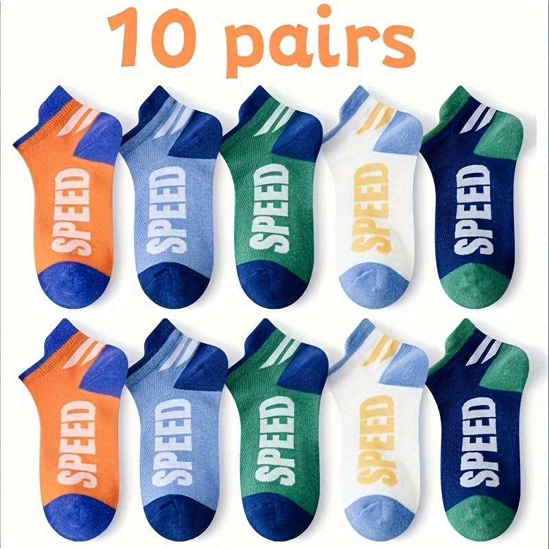 5 Pairs Size M 1 To 4Y High Elastic Socks