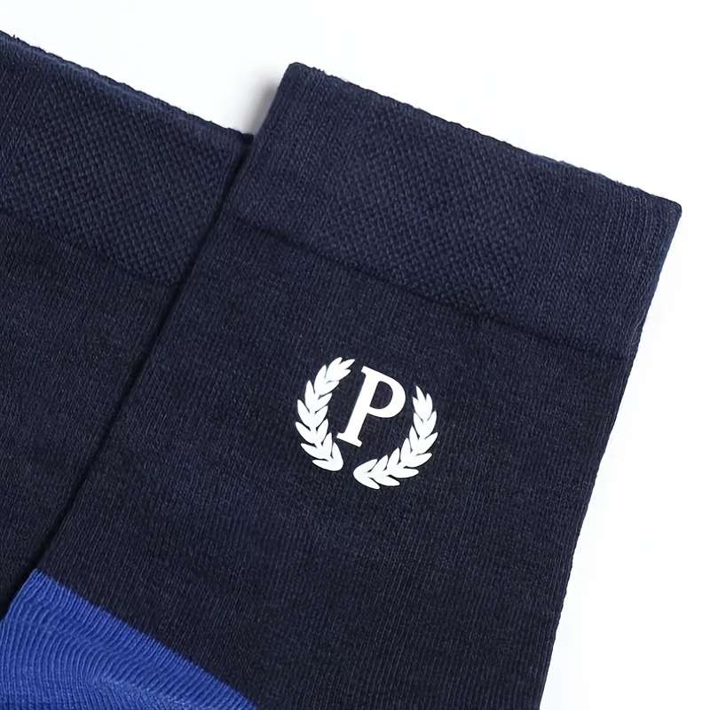 6 Pairs Of Black One Size High Elastic Socks
