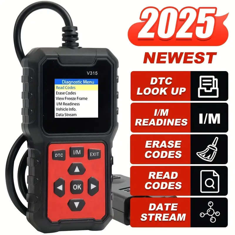 V315 OBD2 Car Diagnostic Scanner