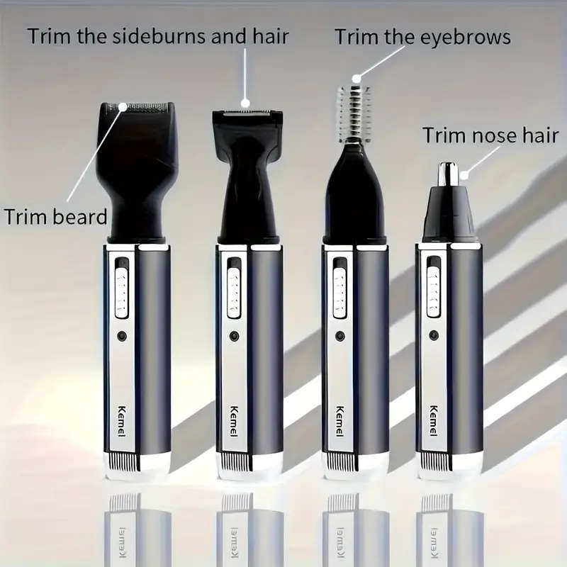 Kemei 4-in-1 Professional Grooming Kit