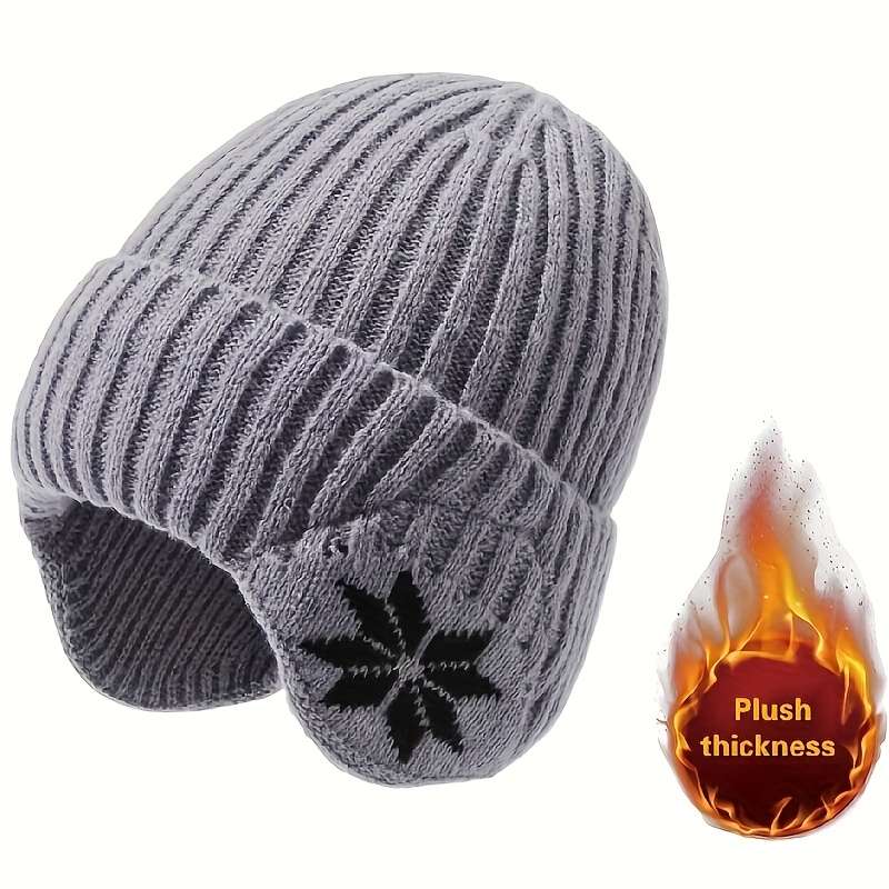 Hat Ear Muffs Dark Gray