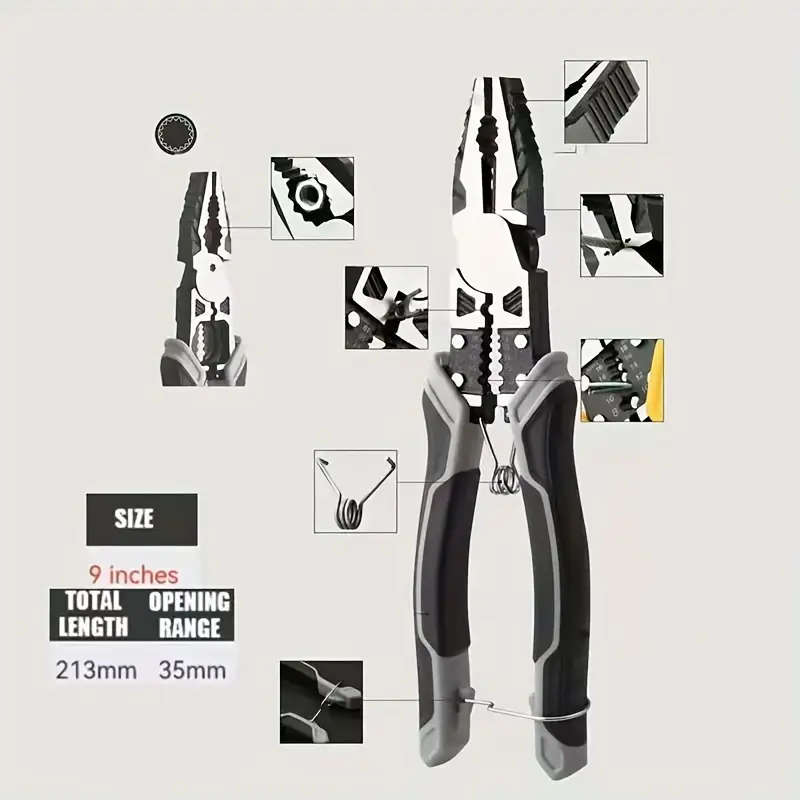 Multifunctional Combination Wire Cutters