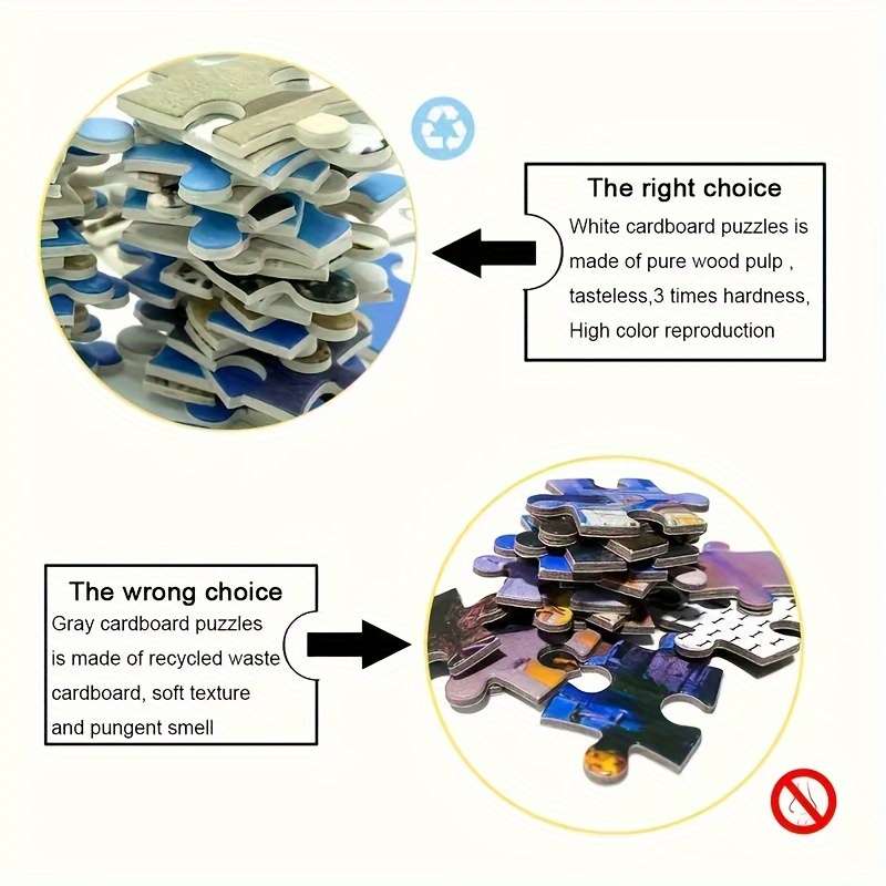 1000 Piece Paper Jigsaw Puzzle For Adults