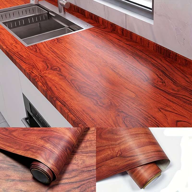1PC Wall StickersGray Oak23.62X393.7in  60X1000.02cm
