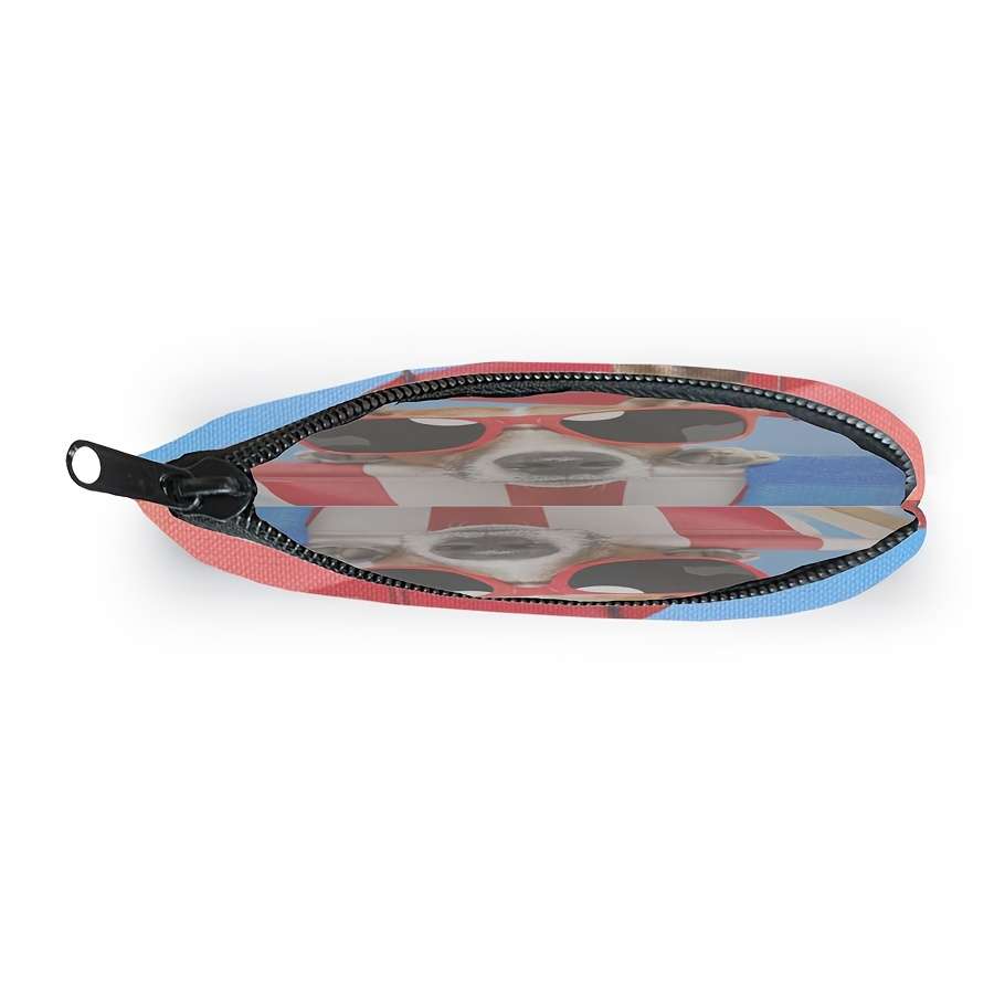 Cute Dog Pattern Coin Purse Lightweight And Durable Can Be Used To Store Banknotes And Coins