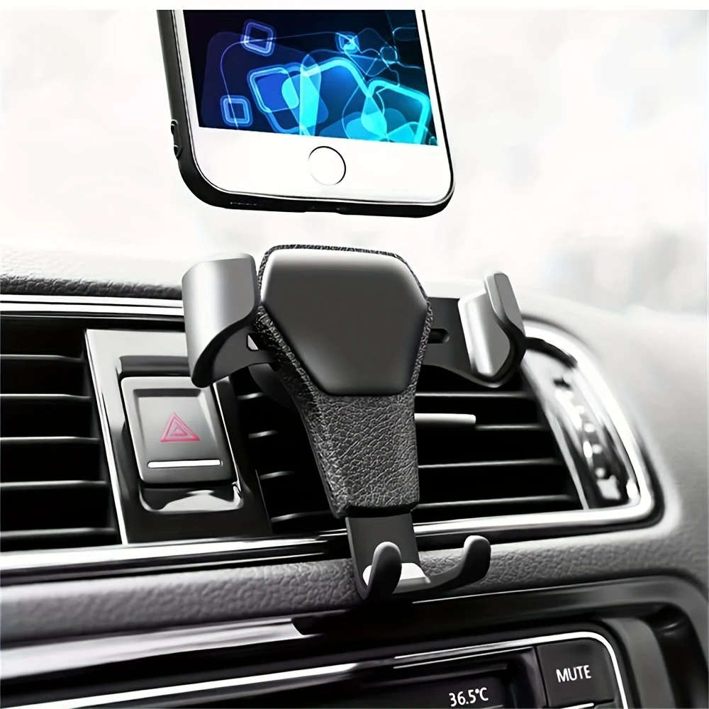 Swivel Car Mount Universal Compatibility For 13.97Cm To 18.29Cm Smartphones Pc Material Fit