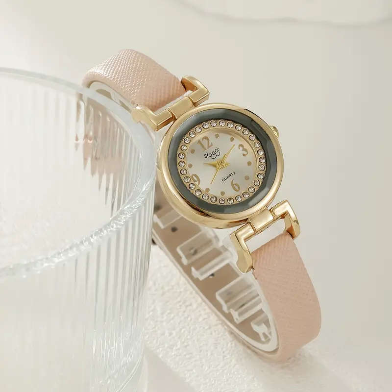 8Piece Set Men'S Watch Gift Box Set 3 Bracelet Sets Fashion Watches Perfume Belts Greeting Cards Atm