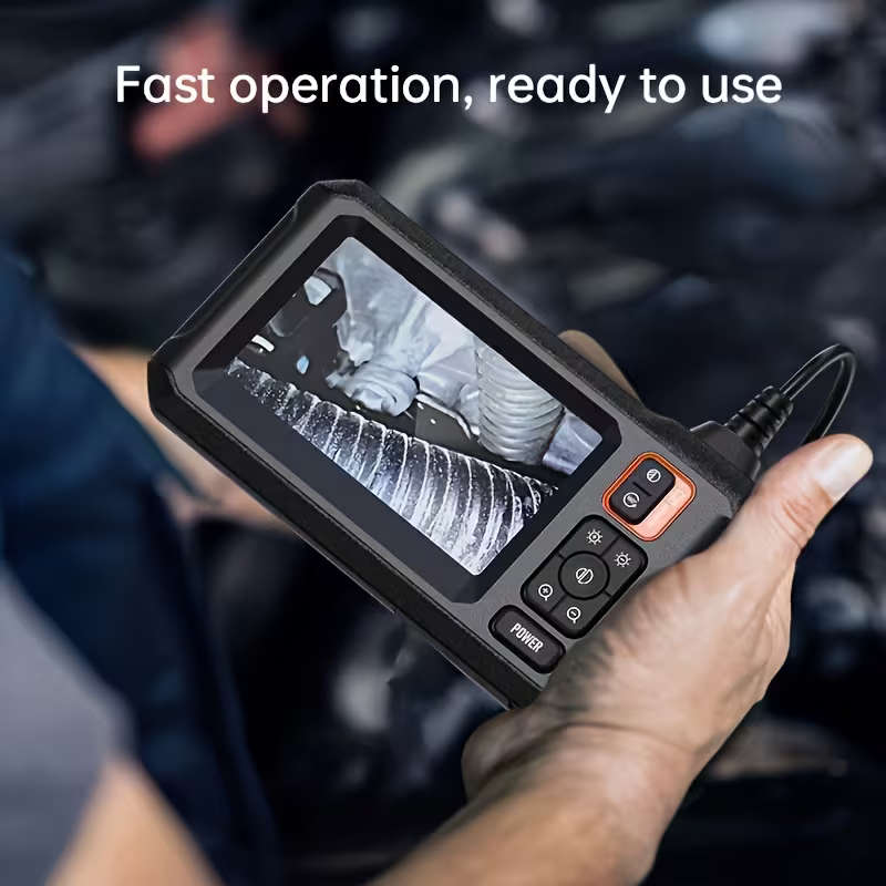 Single-Lens Industrial Endoscope