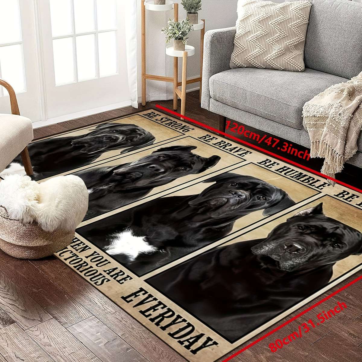 1Pc 58.42x88.9cm Floor Mat