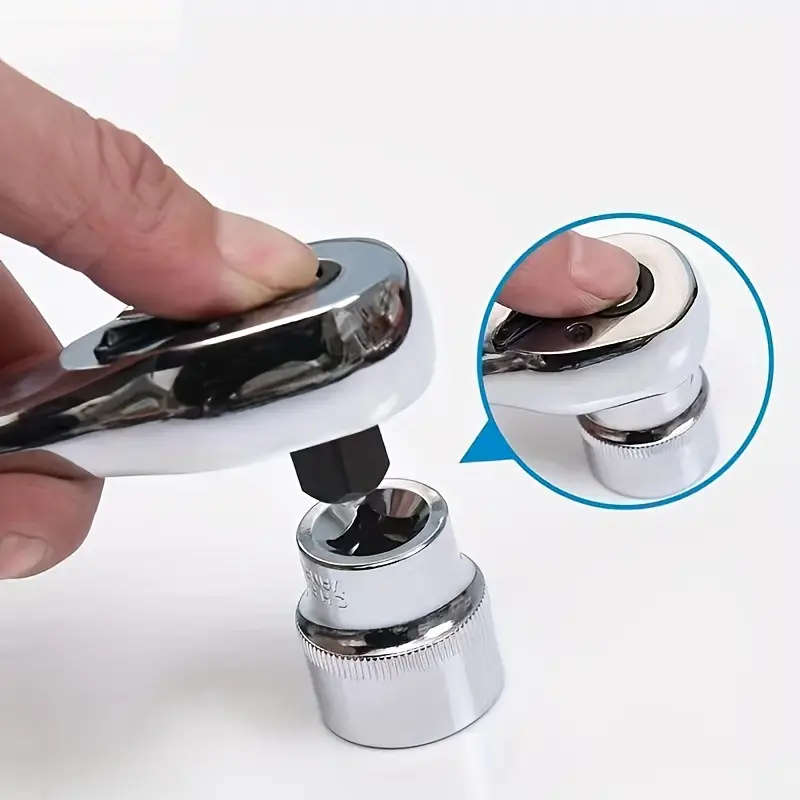 12-Piece Socket Wrench Set - Durable Steel