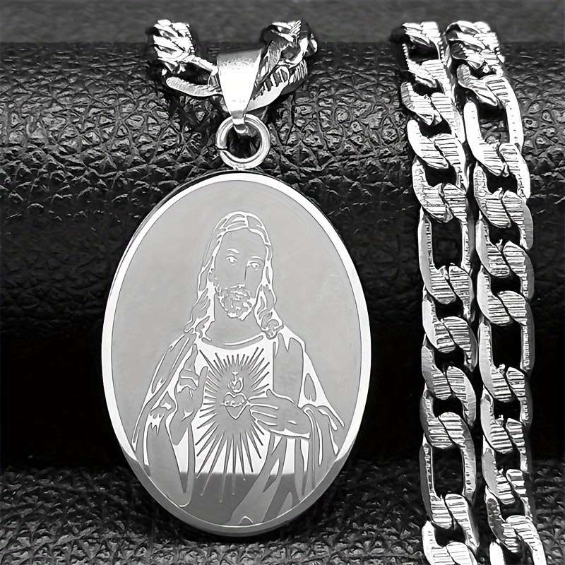 1 Piece Sr Jesus Theme Pendant