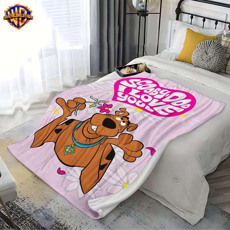 1 Warner Bros. Scooby-Doo Plush Blanket 150*200CM