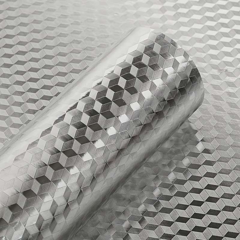 1PC Wall StickersSilver  Vine Man40cm WideX200cm