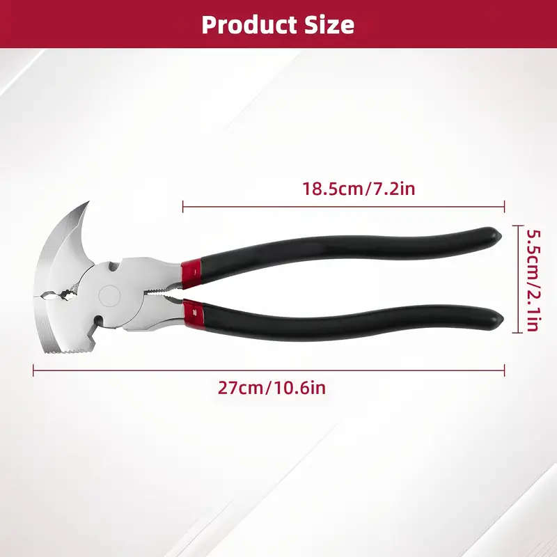 10-Inch Heavy-Duty Fence Shears