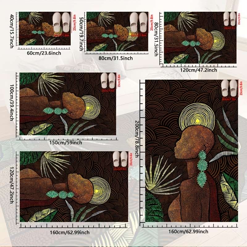 1Pc 31x47inch 80x120cm Floor Mat