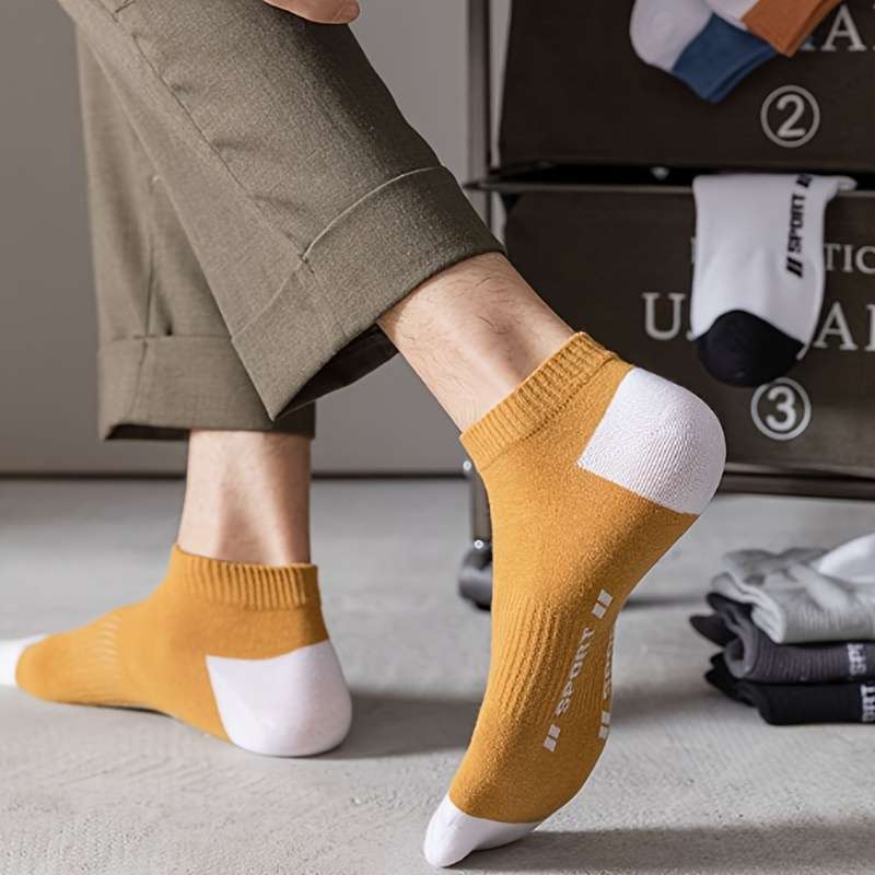 5 Pairs Mixed Color One Size High Elastic Socks