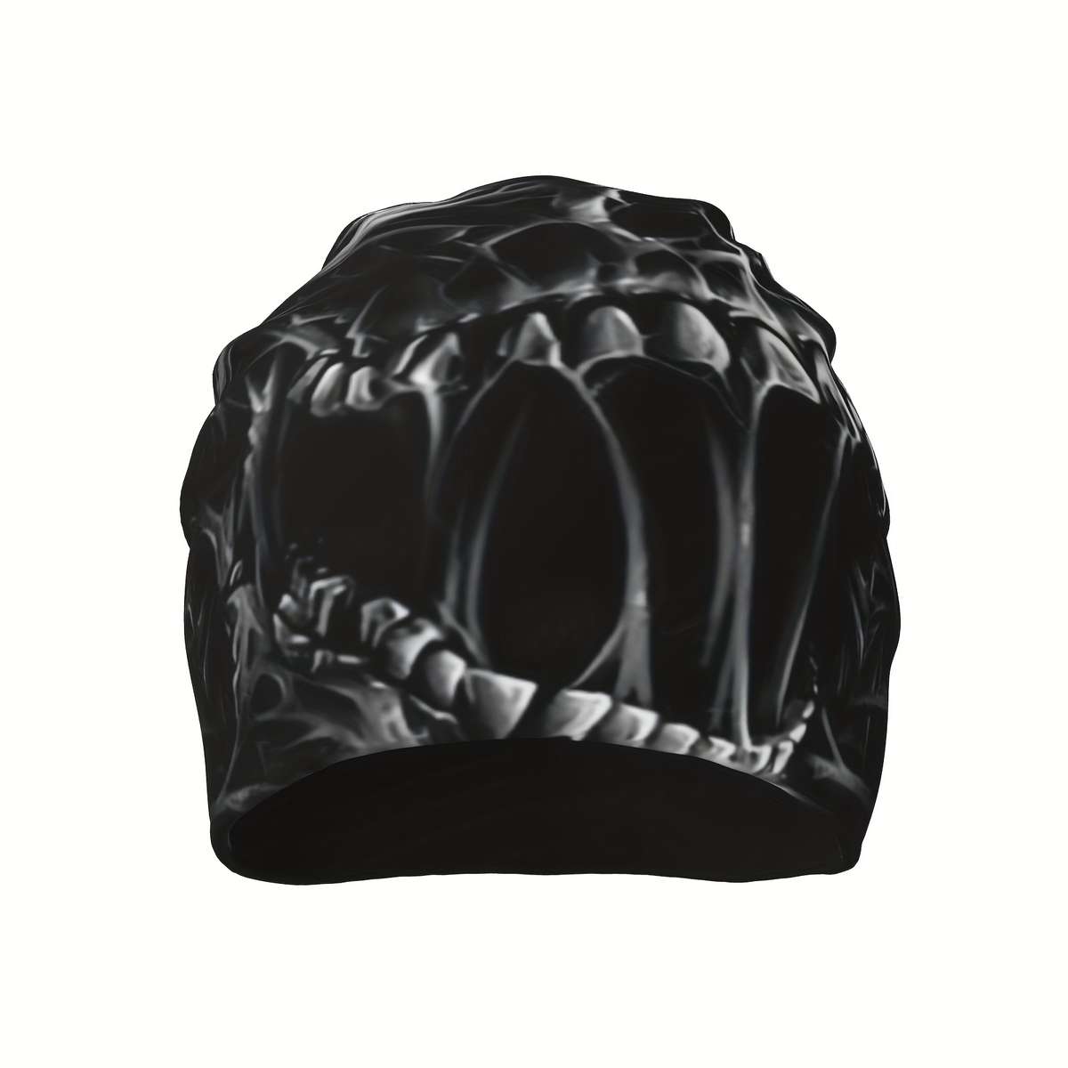 Men's Gothic Skull Beanie Lightweight Windproof Polyester Hat