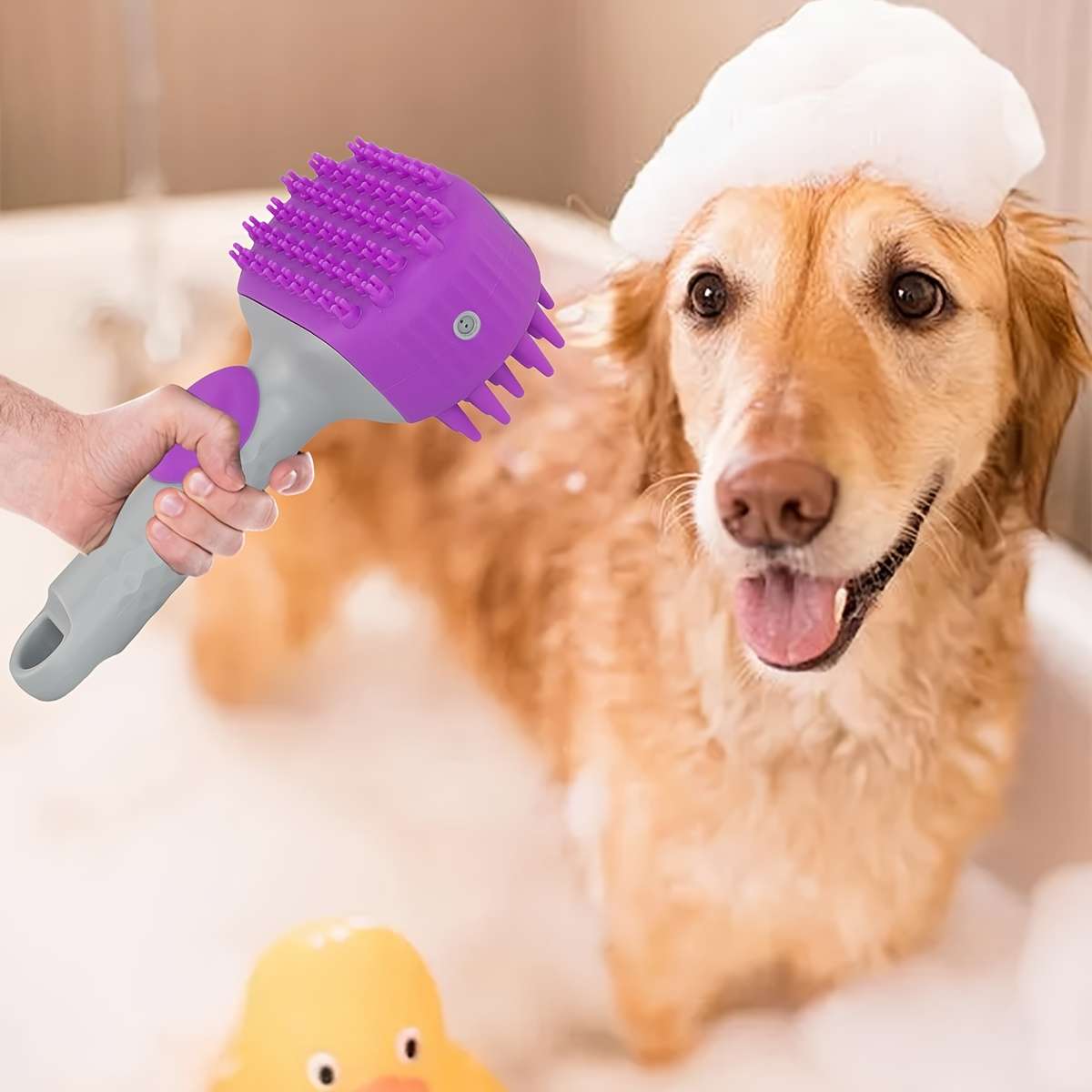 Purple Pet Comb