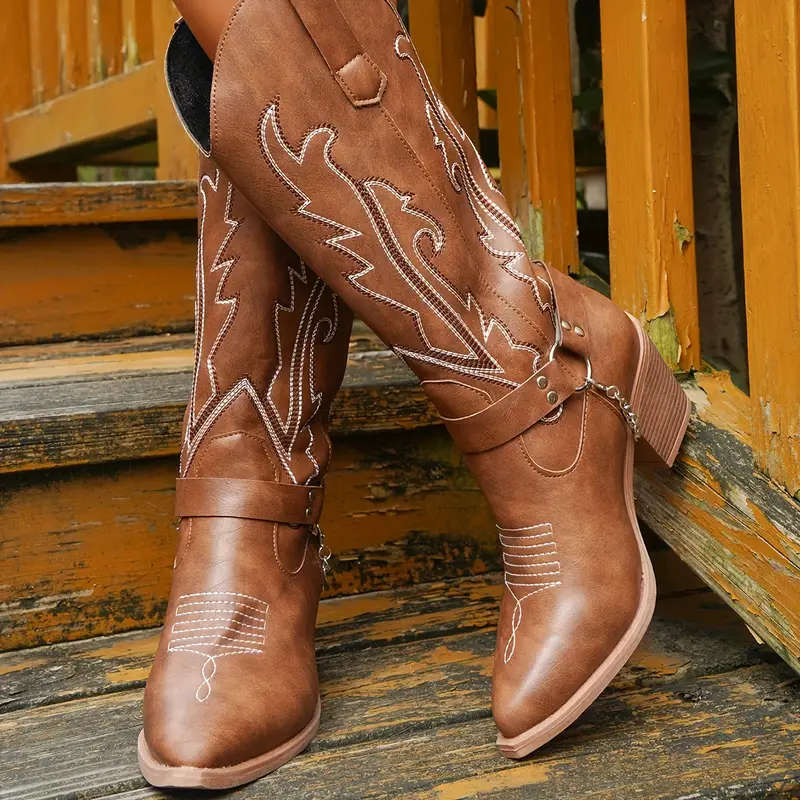 Women's Cowboy Boots with heel