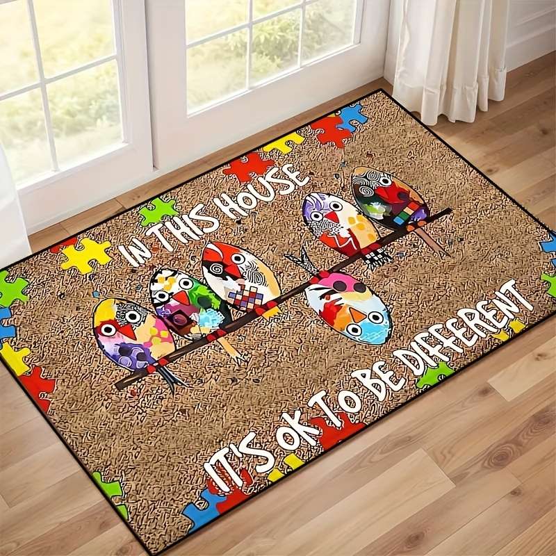 1Pc 60x90cm 23.6x35.4inch Floor Mat