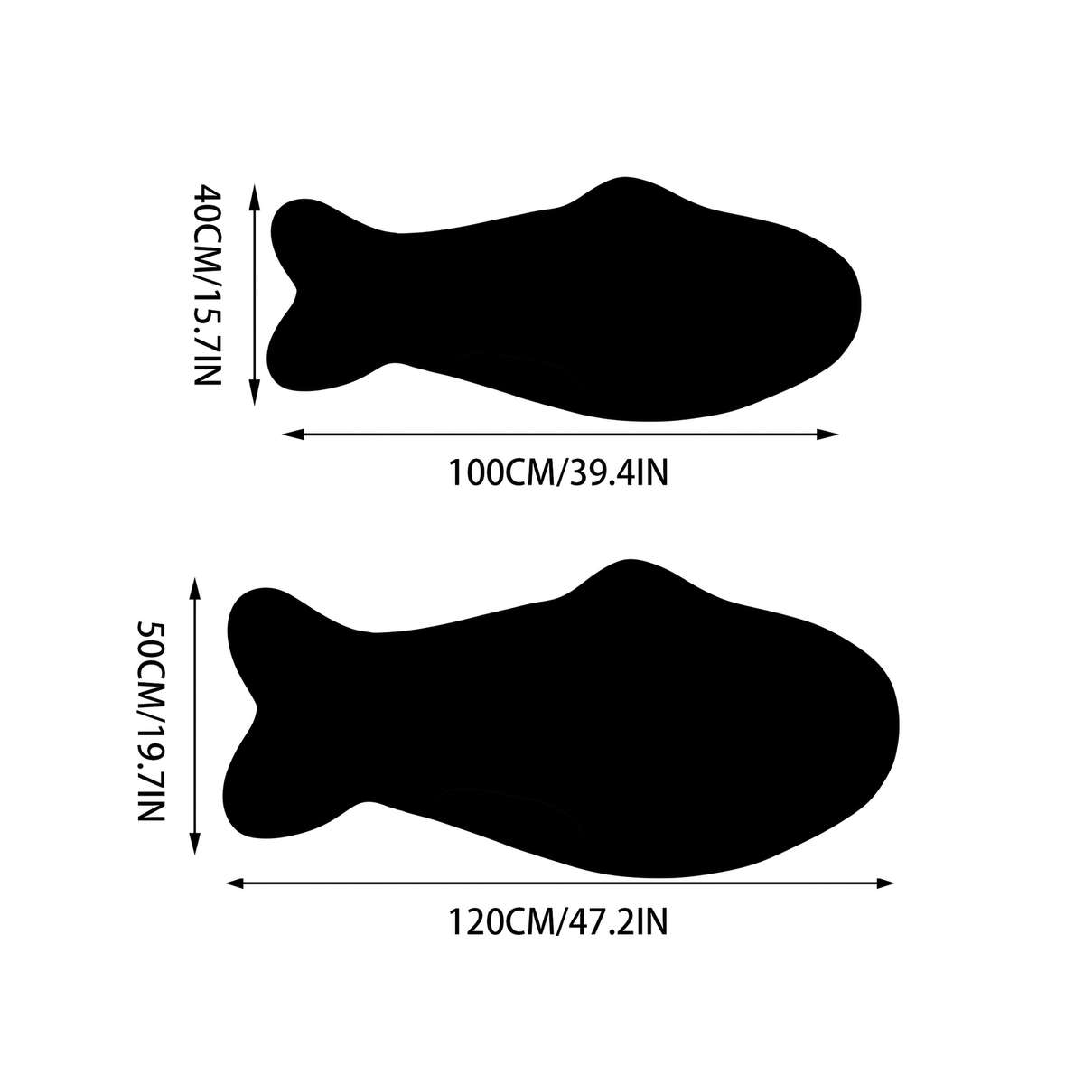 1Pc 40x100cm 15.7x39.3inch Floor Mat