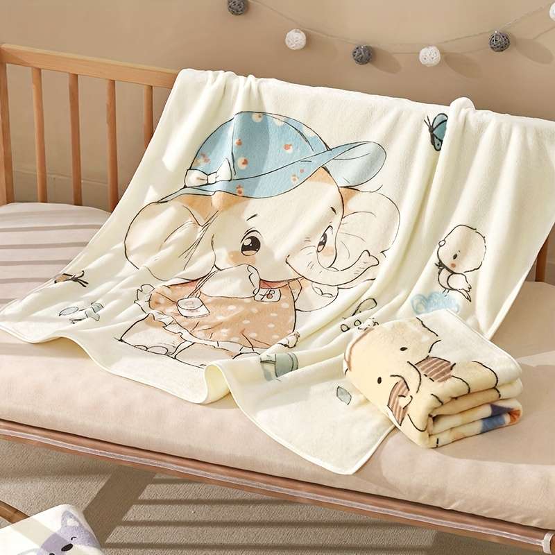 Blanket Style Baby Elephant Party