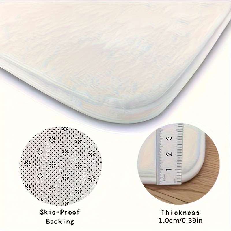 1Pc 15.75x23.62inch 40x60cm Floor Mat