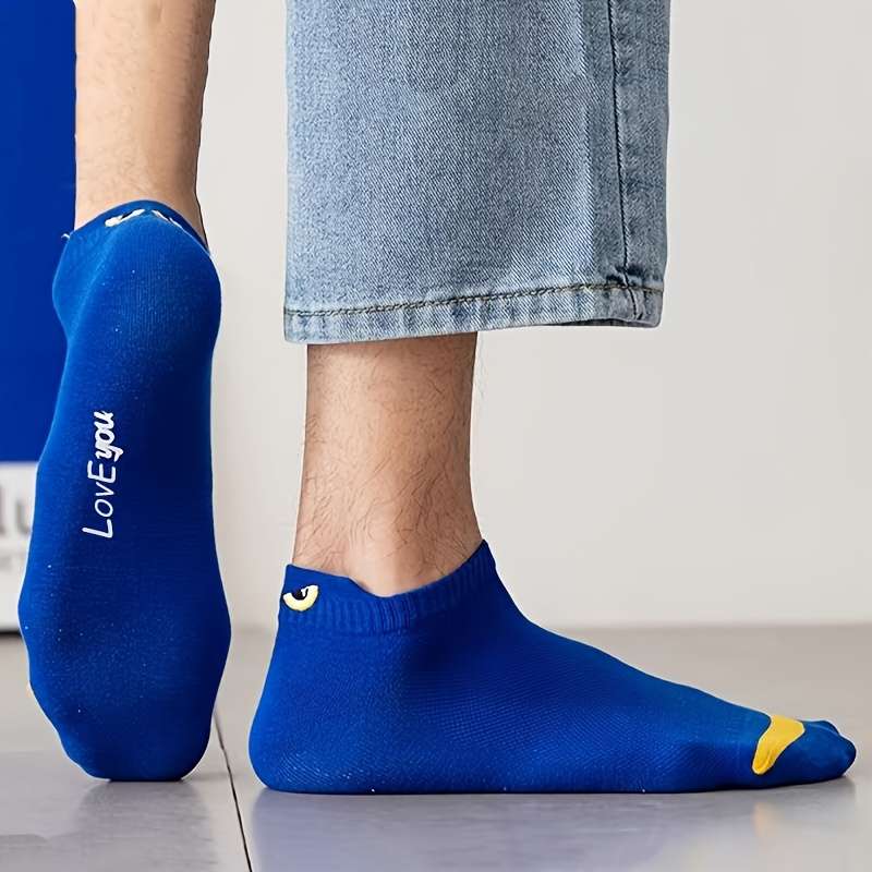 8 Pairs Black One Size High Elastic Socks