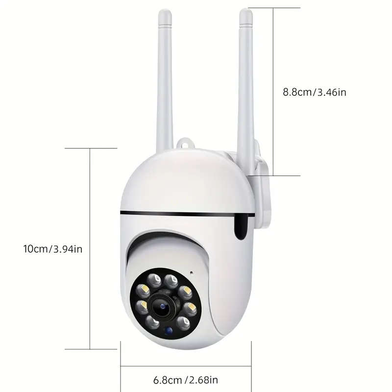 1080P 360 Degree Full Color Night Vision Camera