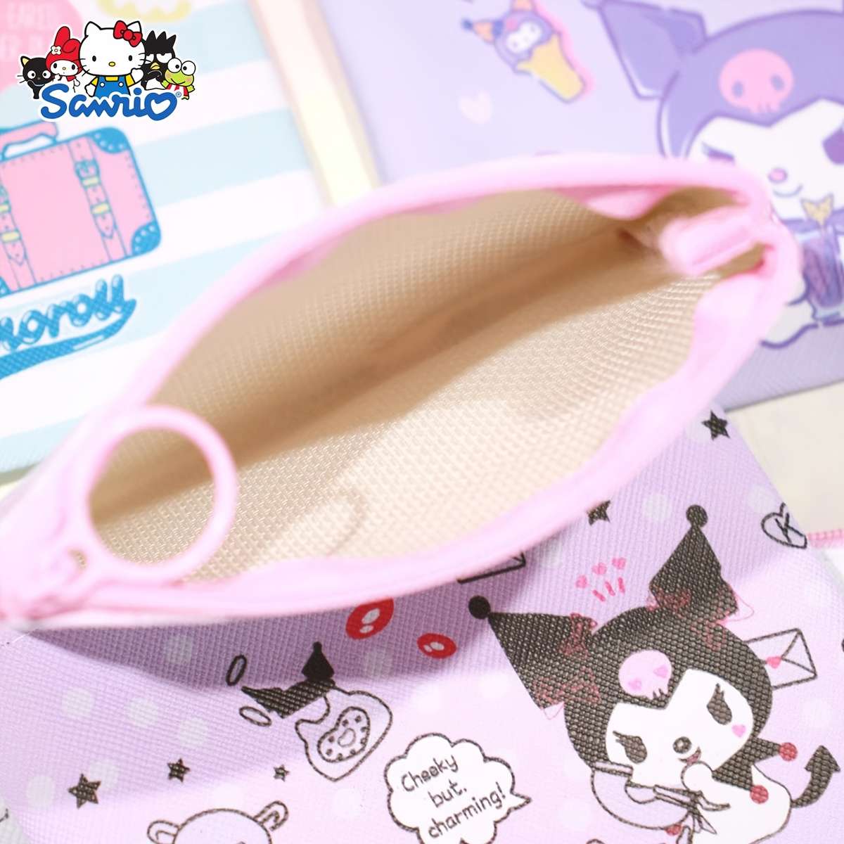 1pc Sanrio Hello Kitty Kuromi Melody Coin Purse Cute Coin Bag Women's Wallet Mini Bag