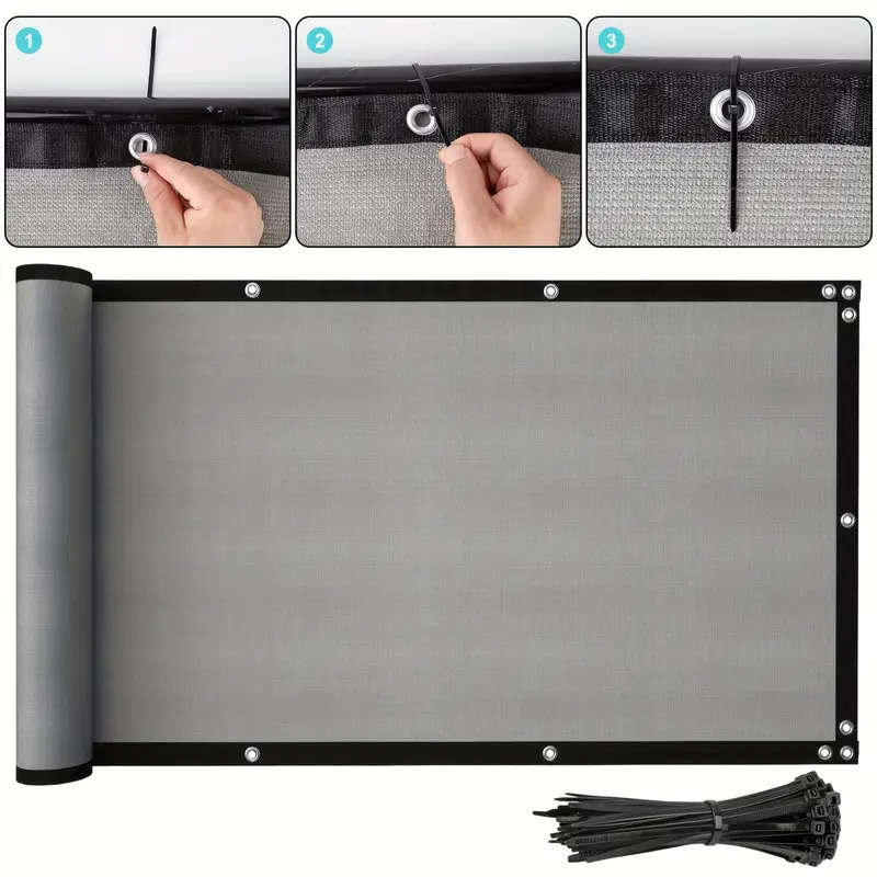 Balcony Privacy Barrier Fence 1*5M