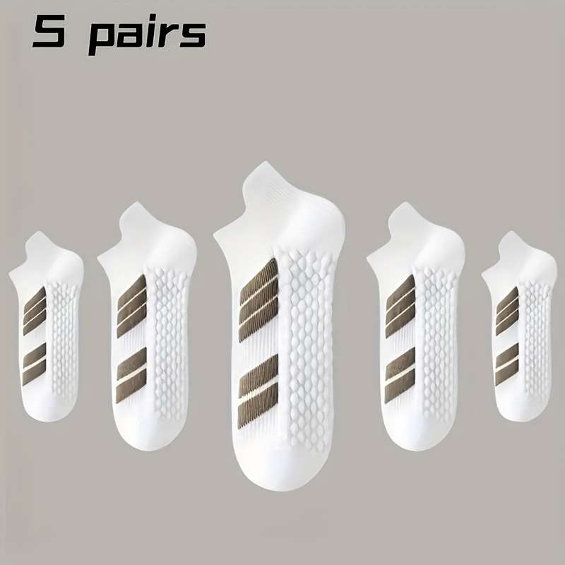 5 Pairs Mixed Color One Size High Elastic Socks