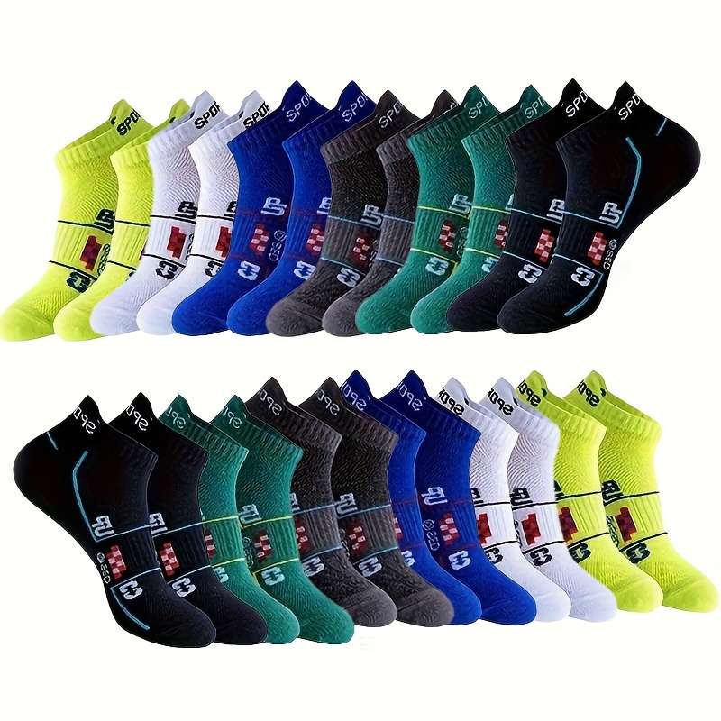 12 Pairs Dark Grey One Size High Elastic Socks