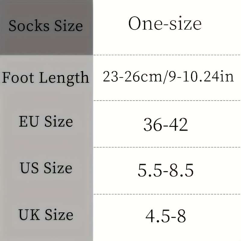 5 Pairs Light Grey High Elastic Socks