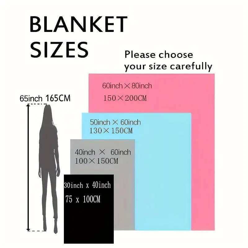 1 Handmade Vintage Crochet Flower Afghan Blanket 70*100CM