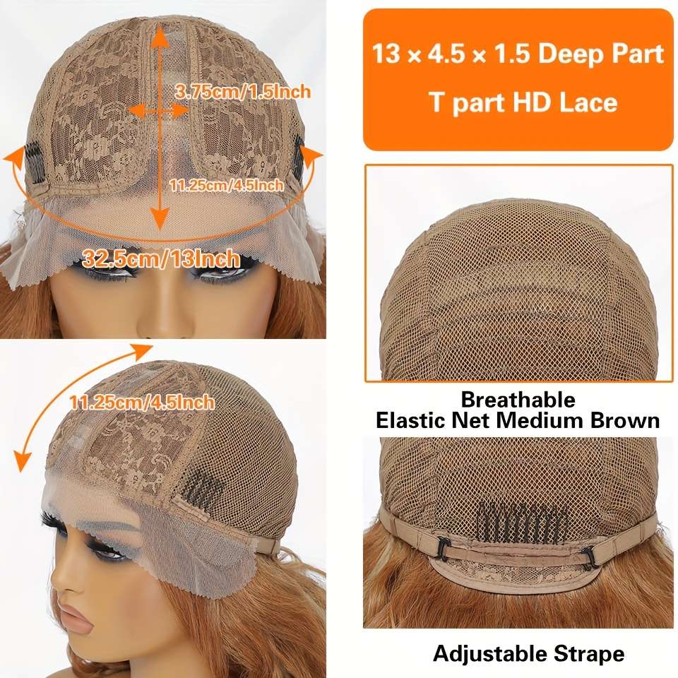 1Pc A4 60.96cm Fashion Design Wig