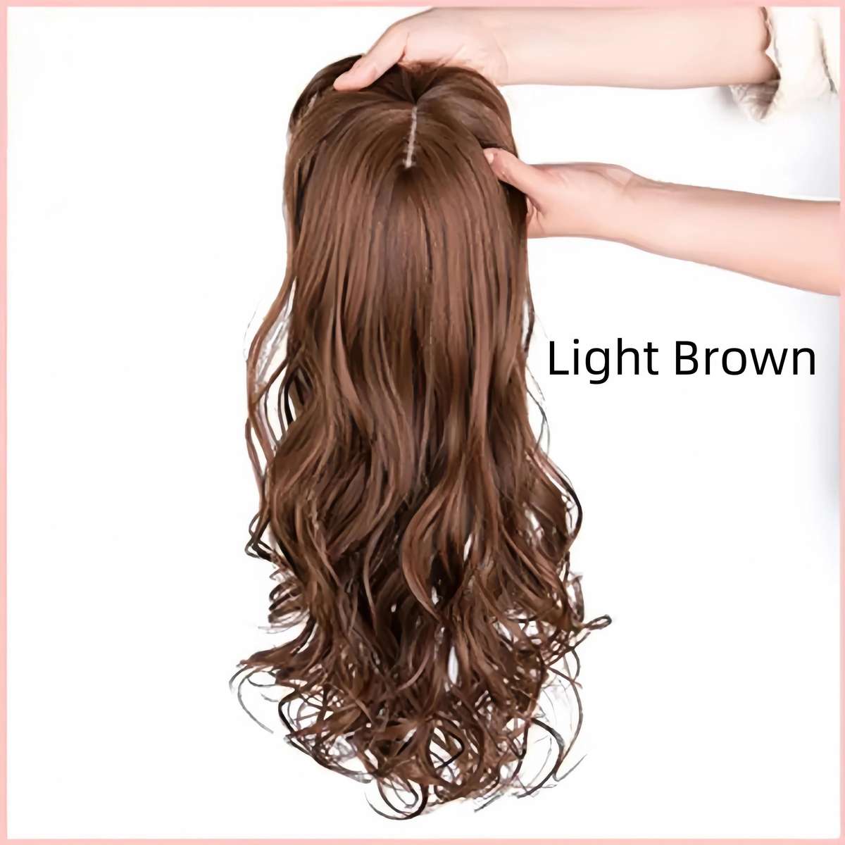 Light Brown 40.64cm Fashion Design Wig