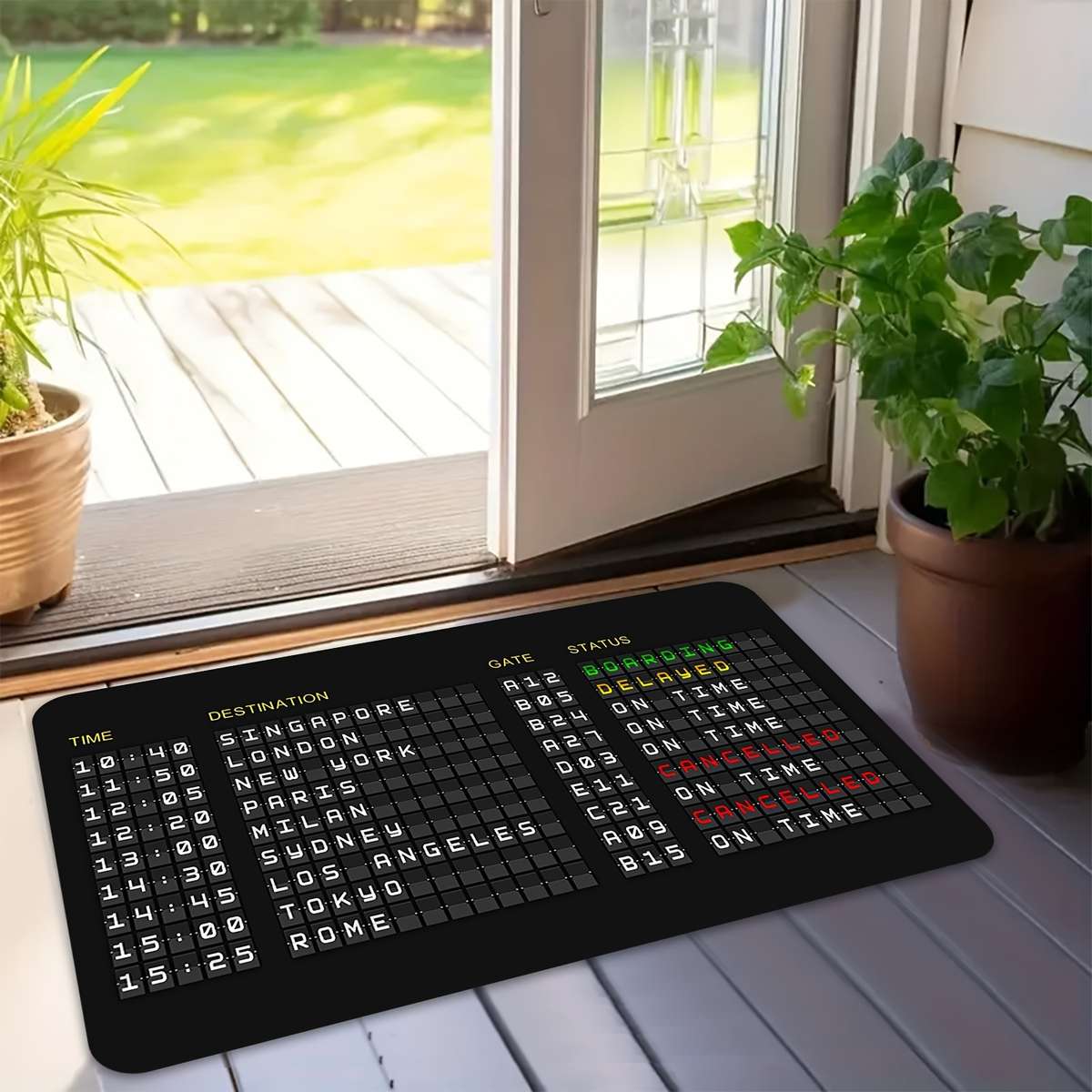 1Pc 15.7x23.6inch 40x60cm Floor Mat