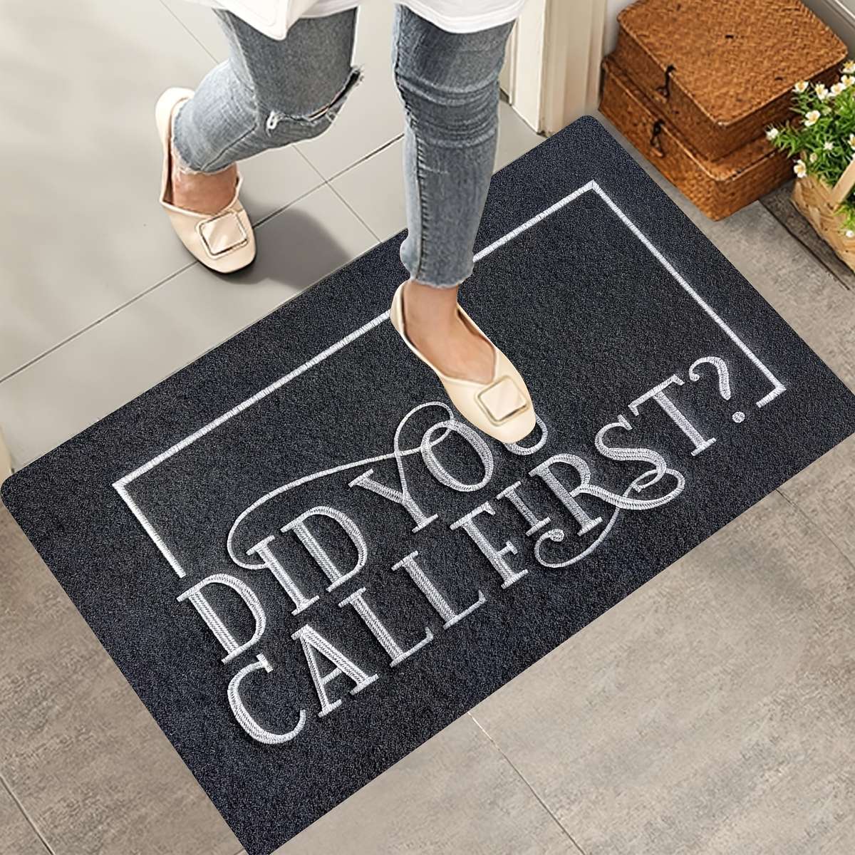 1Pc 15.74x23.62inch 40x60cm Floor Mat