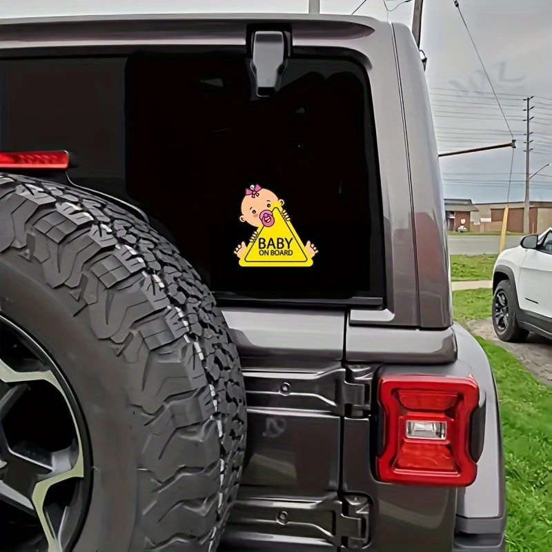 Keep Your Baby Safe On The Road Car Decal Sticker Color Sent Randomly