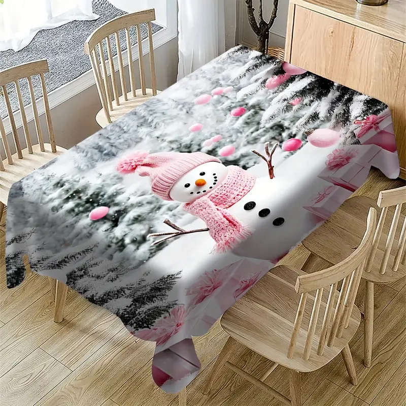 1 Tablecloth Waterproof And Oil-Proof Washable