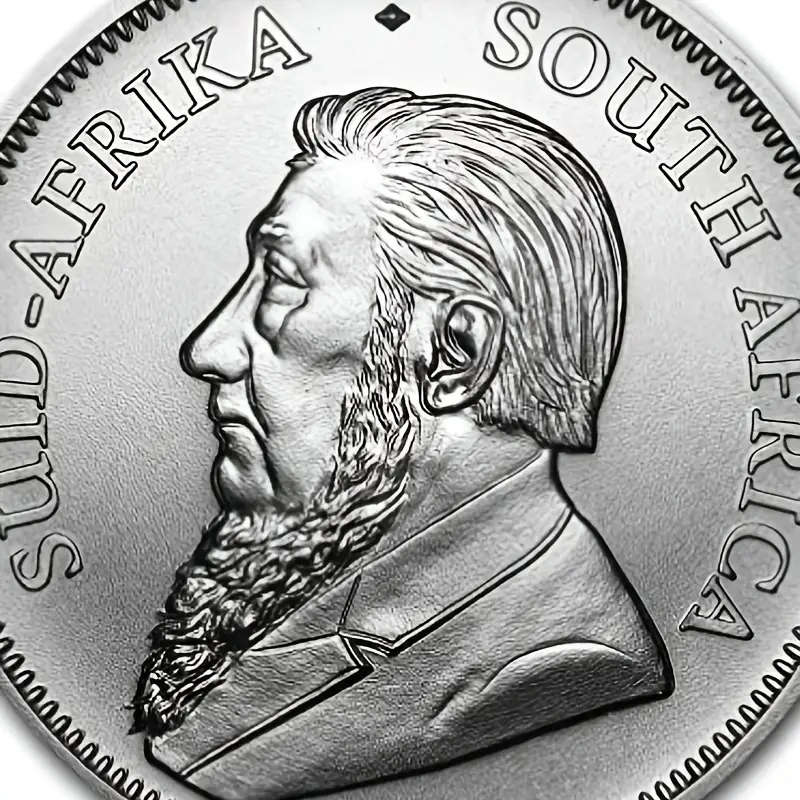 Krugerrand Silver Replica Collectible Coin