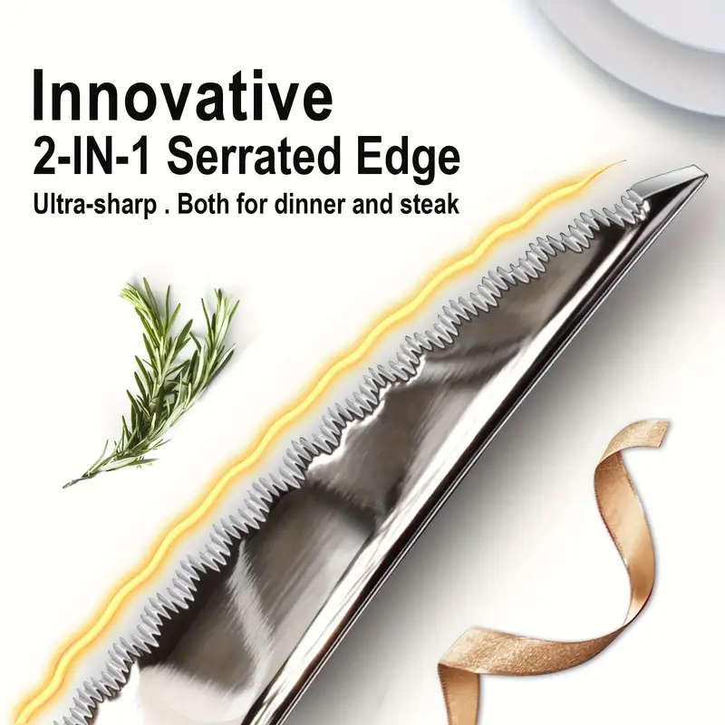 30-Piece Stainless Steel Cutlery Set