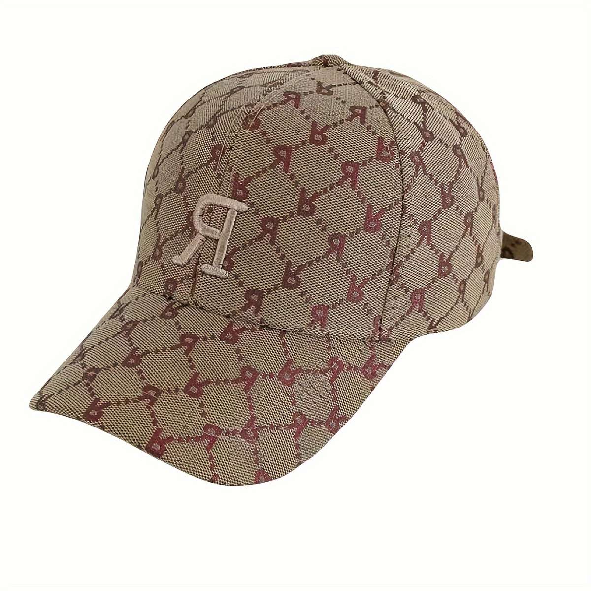 Vintage Baseball Cap Embroidered Letter R