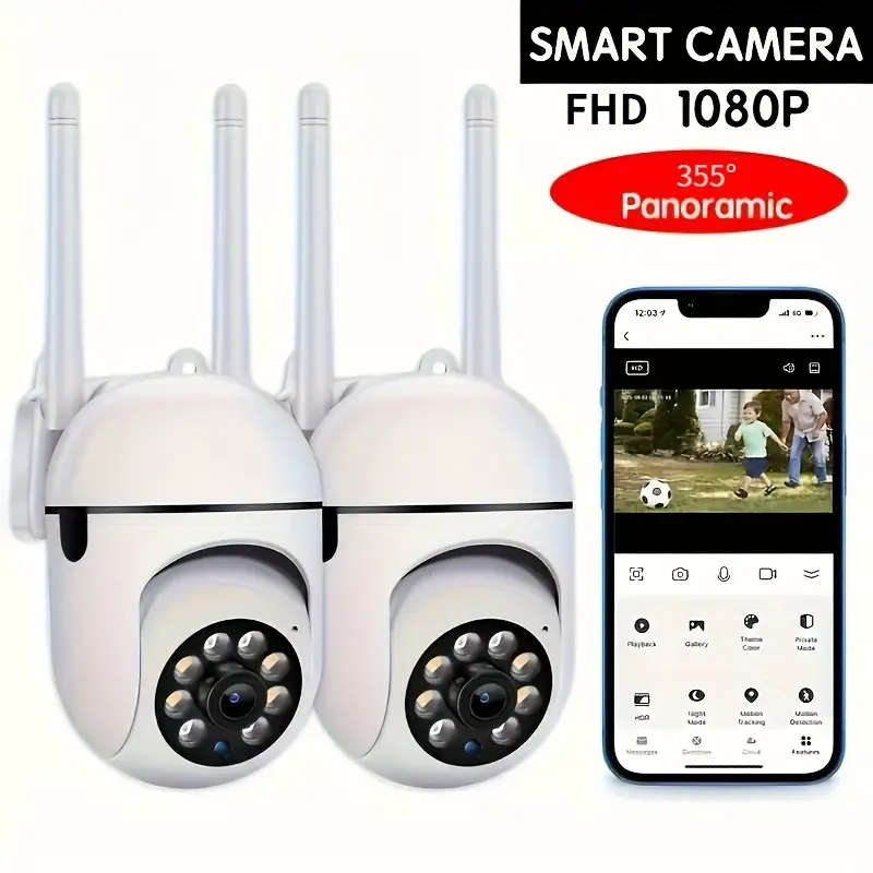 Webcam With Two-Way Audio And Alarm