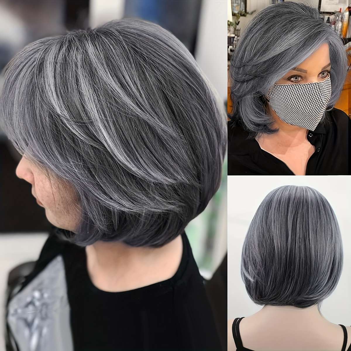 1Pc B 25.4cm Fashion Design Wig