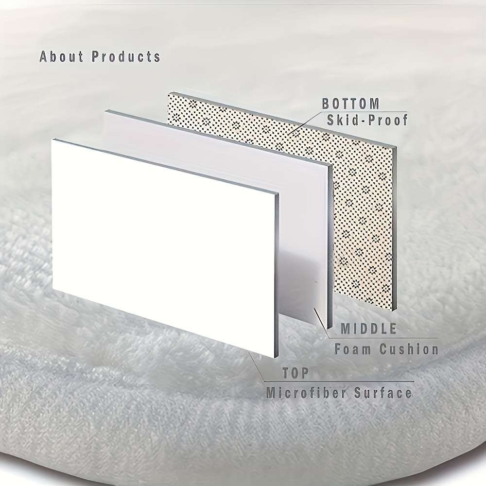 1Pc 60x90cm Floor Mat