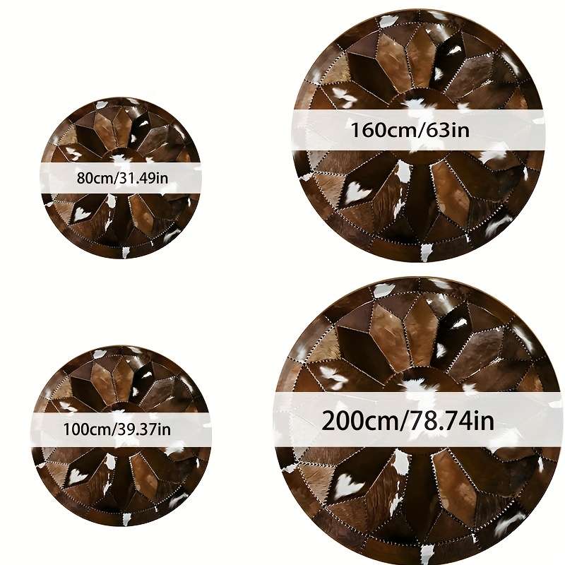 1Pc 100.0x100.0cm Floor Mat