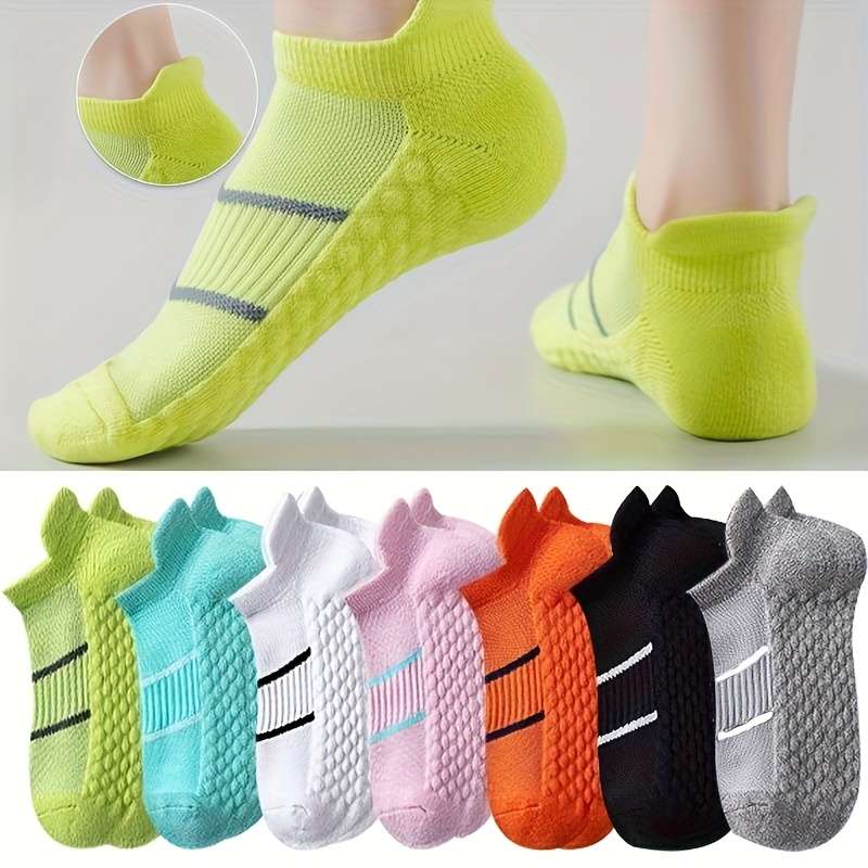 7 Pairs Color Mixes High Elastic Socks