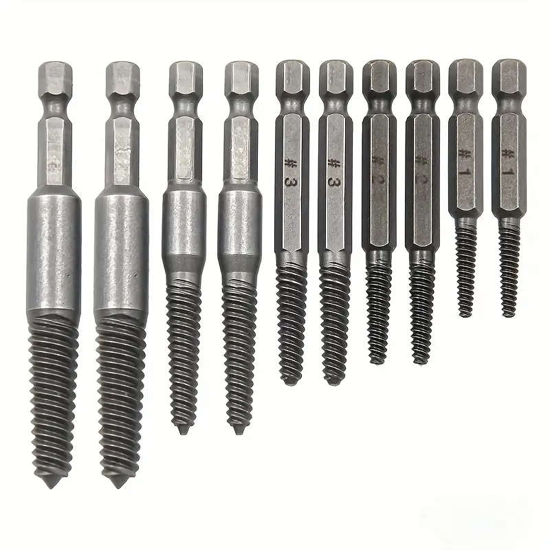 10-Piece Screw And Bolt Extractor Set